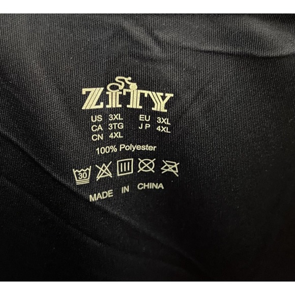 Zity Athletic Short Sleeve Moisture Wicking Shirt Mens Size 3XL Polyester NWT - Picture 3 of 6